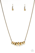 Load image into Gallery viewer, Leading Lady - Brass Necklace
