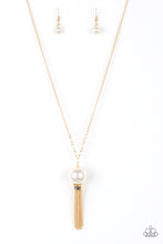 Load image into Gallery viewer, Belle Of The BALLROOM - Gold Necklace - - Paparazzi Accessories
