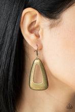 Load image into Gallery viewer, Irresistibly Industrial - Brass Earrings
